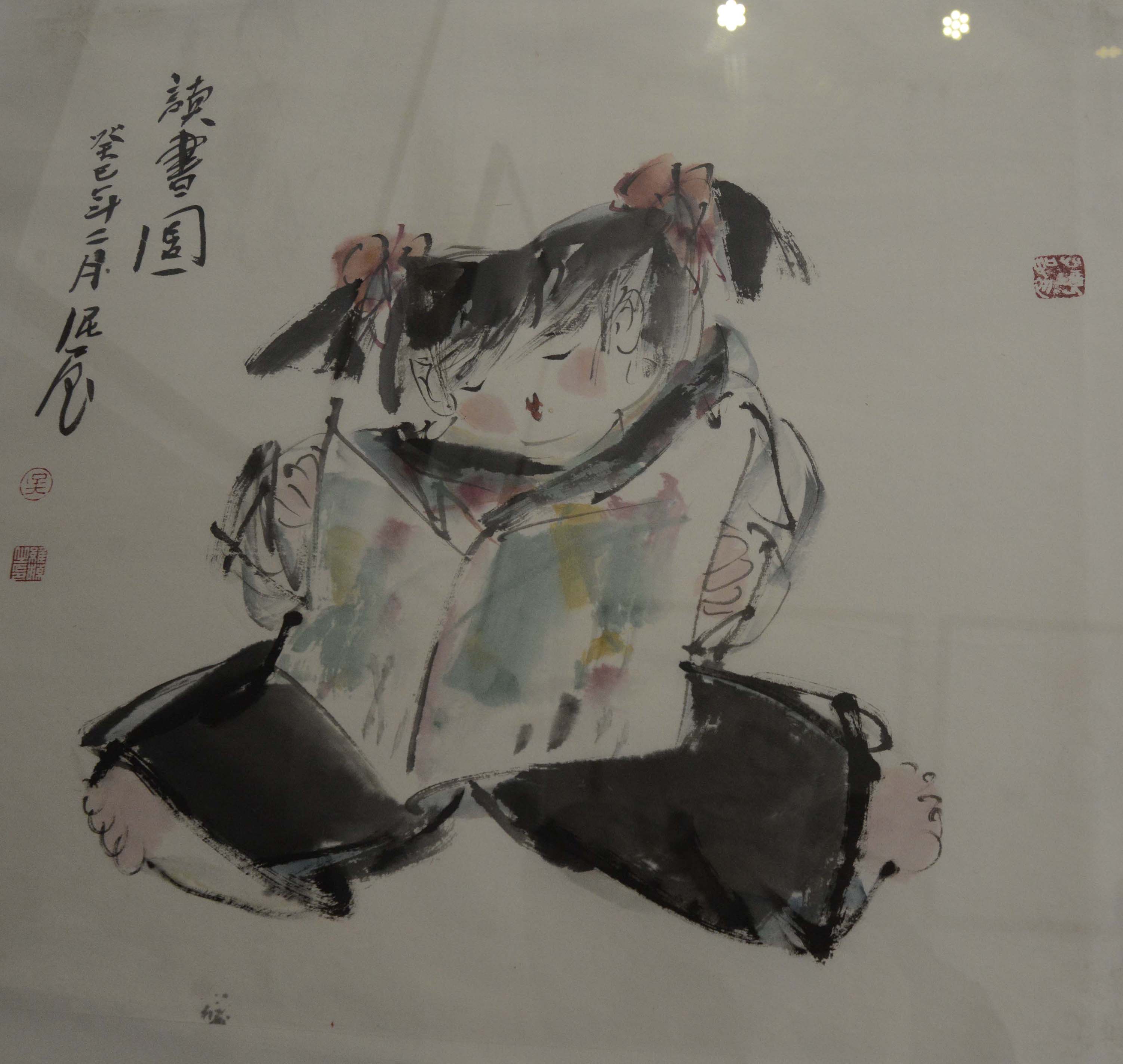 2013年6月22日潮州尚雅堂举办吴维潮国画作品展